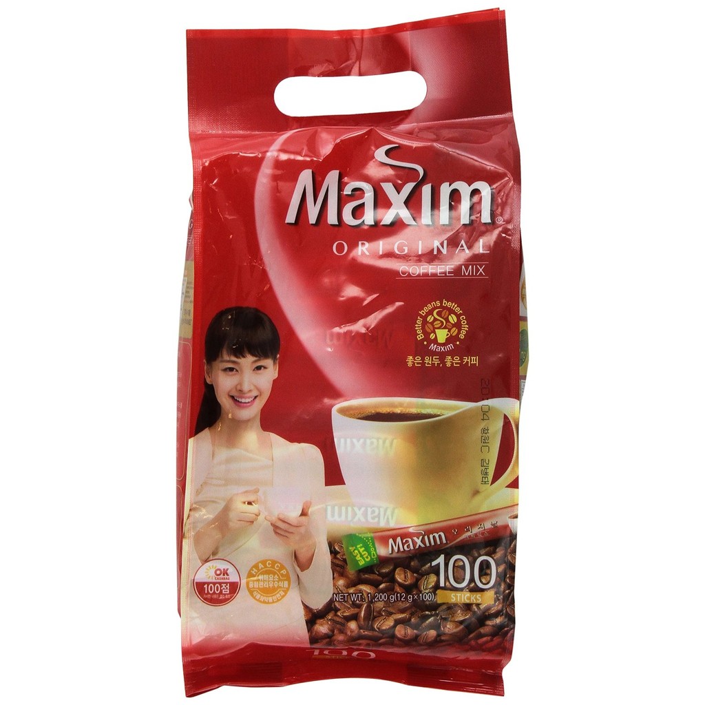 Maxim Original Korean Coffee 100pks Shopee Malaysia