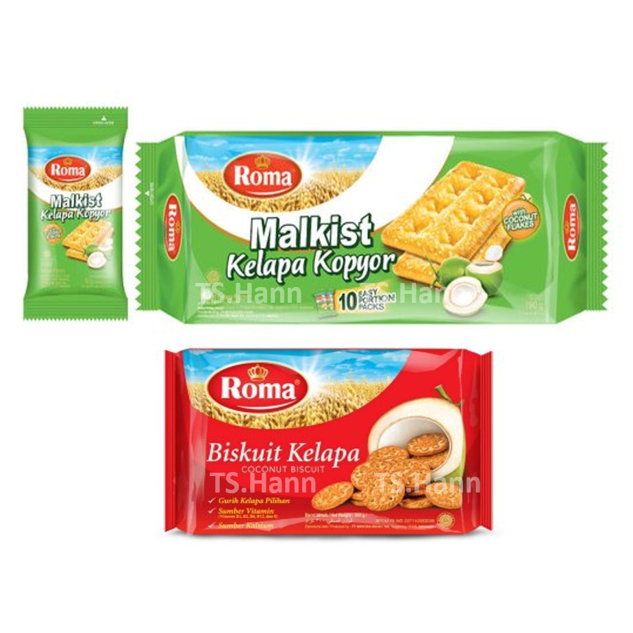 Roma biskut kelapa/ Roma Malkist kelapa kopyor