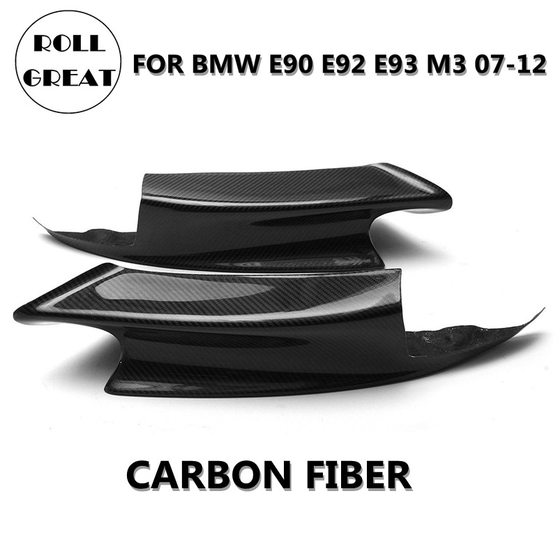 OEM CARBON FIBER FRONT BUMPER SPOILER LIP FOR 07-12 BMW E92 E93 M3 Can