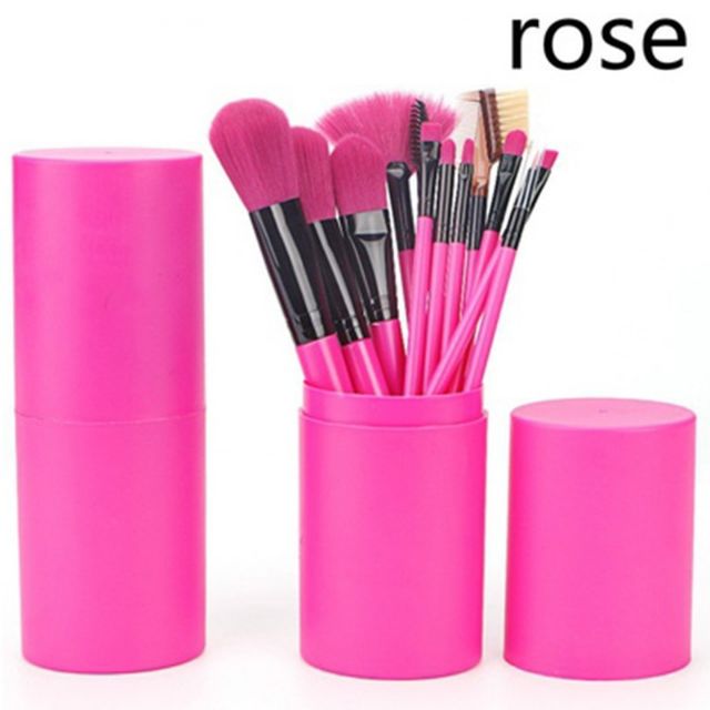 Professional 12pcs Makeup Brush Set Hair Cosmetics Beauty Tools