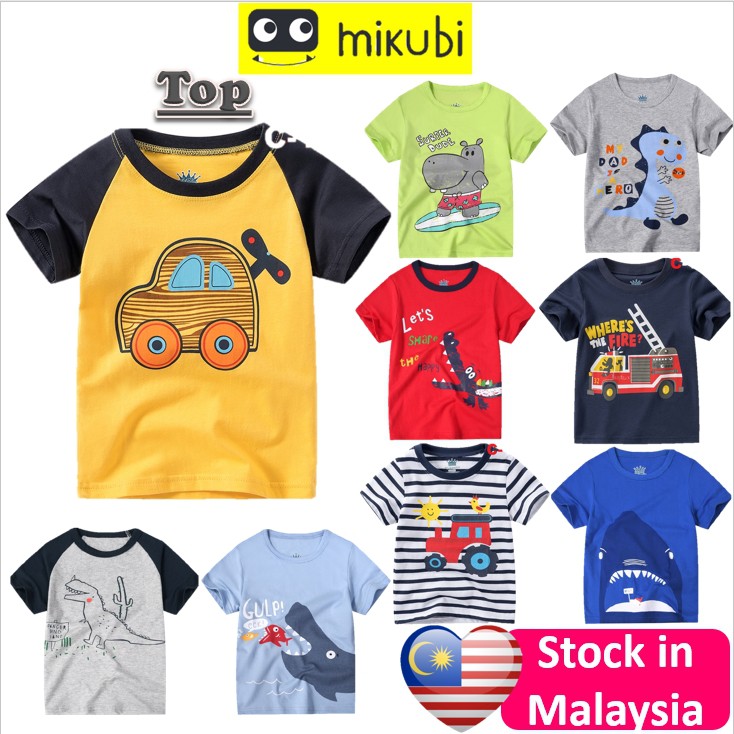 Short sleeve top Tshirt budak kids Tshirt kanak T shirt budak kids T ...