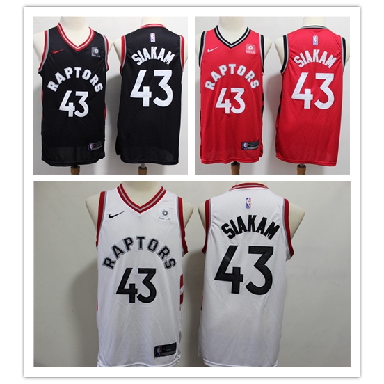 pascal siakam black jersey