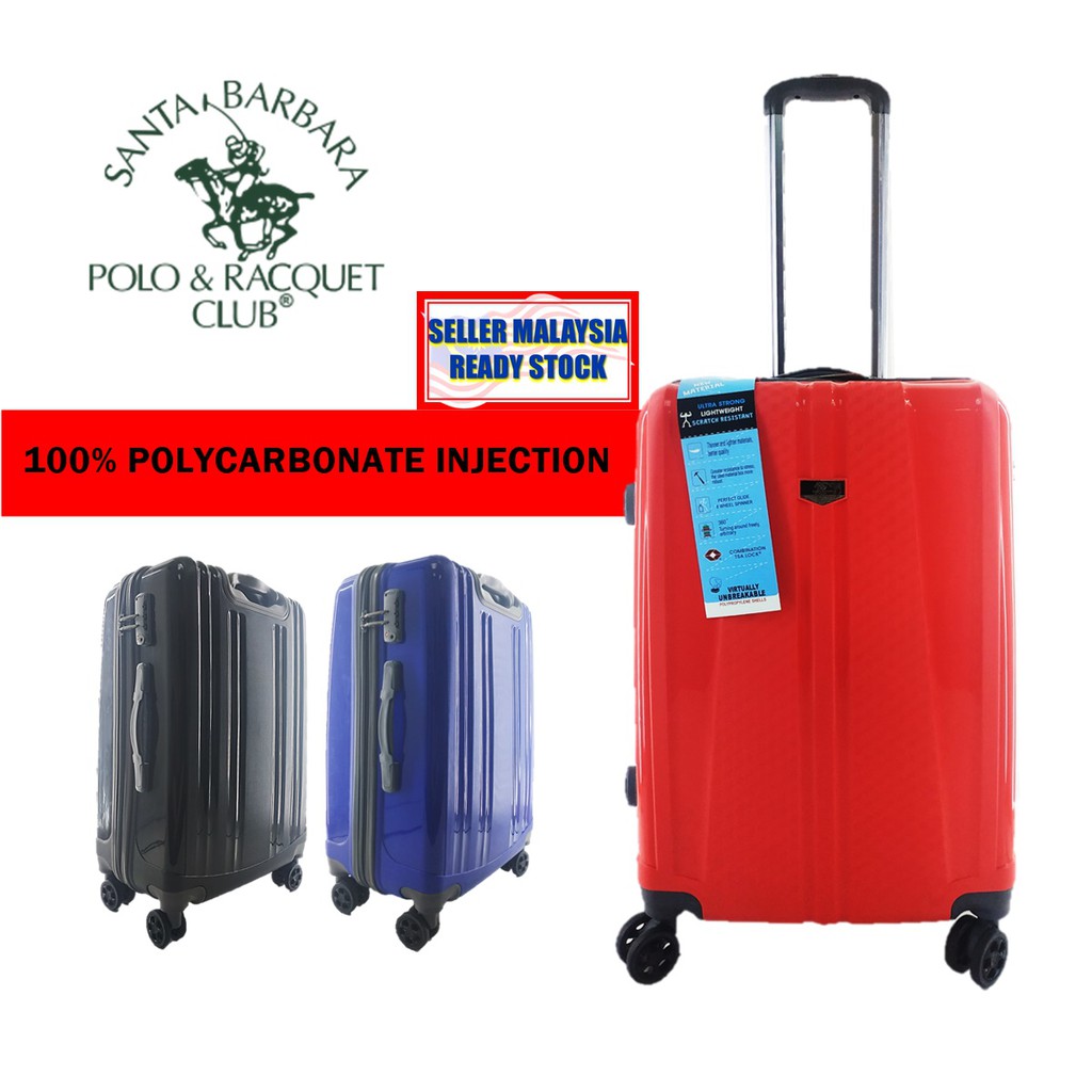 santa barbara polo & racquet club luggage malaysia