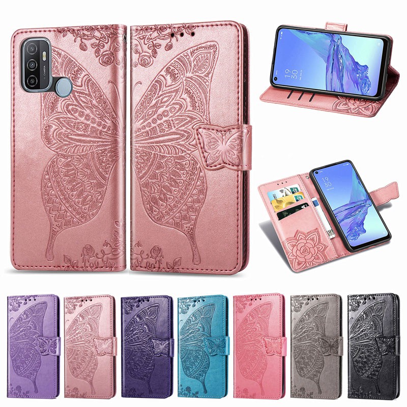 Flip Case for OPPO A16 A17 A16K A17K A15 A15s A12 A9 A5 A96 A76 A36 A57 ...