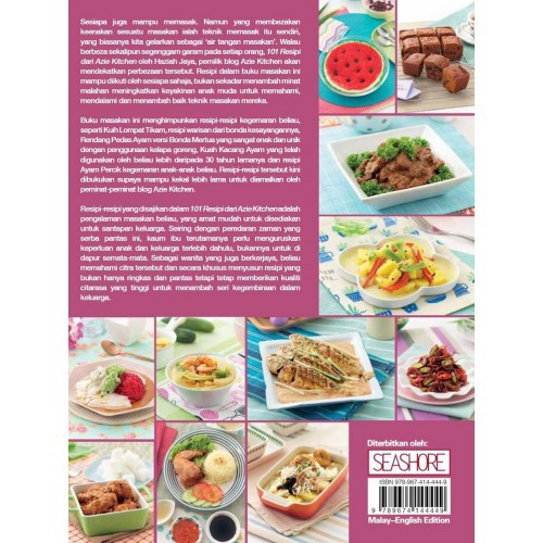 Buku 101 Resepi Dari Azie Kitchen Fast Shipping Shopee Malaysia