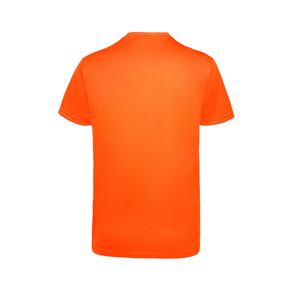 neon orange dri fit shirt