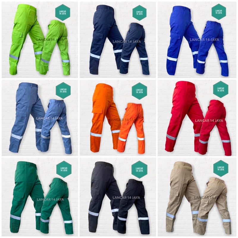 SAFETY WEARPACK WORK PANTS PDL MODEL PROJECT SUIT/ KATELPAK SUIT PANTS