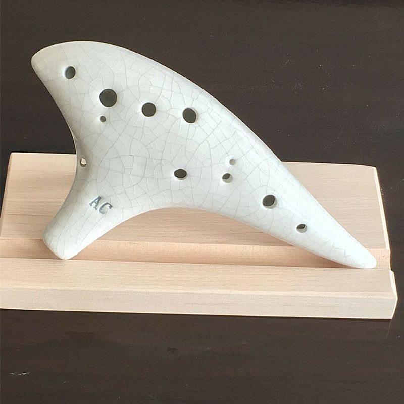 Ocarina 12 holes 陶笛12孔中音C调熏烧专业陶笛音准音色好| Shopee Malaysia