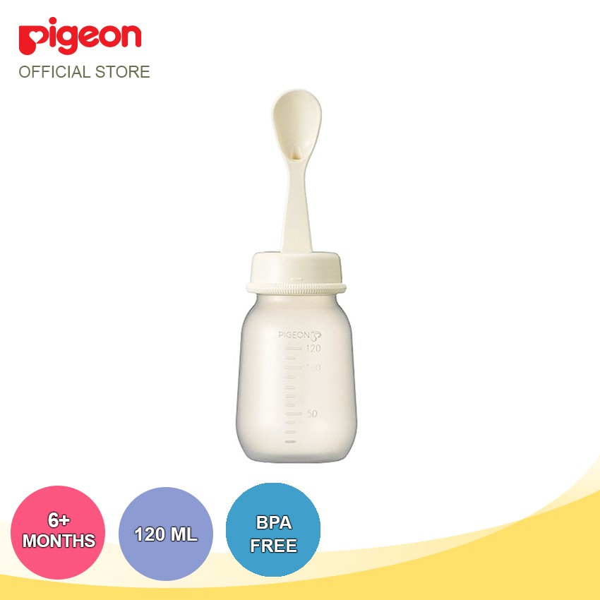 pigeon weaning bottle with spoon 120ml