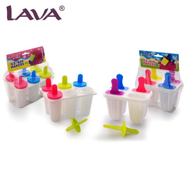 LAVA Ice Cream Bar Maker/Acuan Ais Krim (ICM1004) (4 Bars) 2 pcs