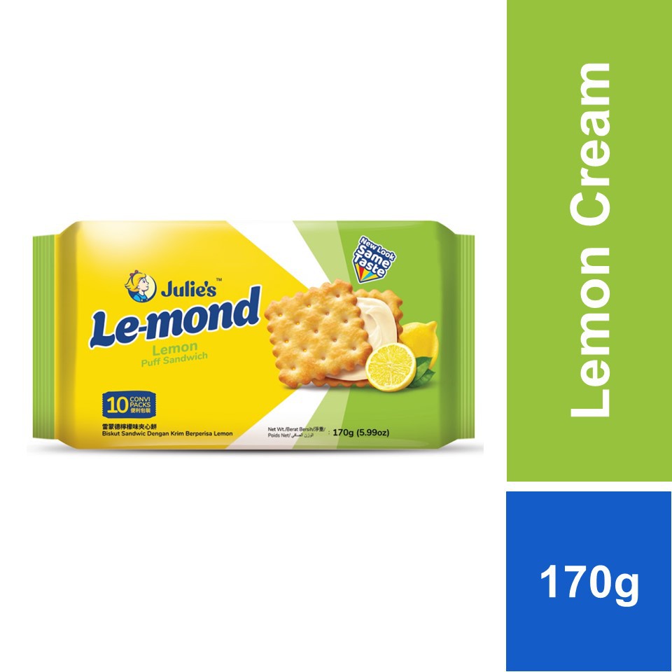 Julie's Le-Mond Lemon Cream 170g | Shopee Malaysia