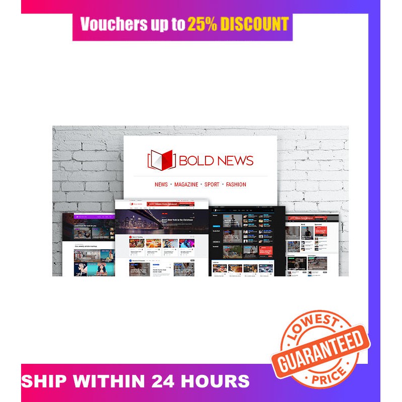 [LIMITED EDITION] Bold News Magazine News Newspaper