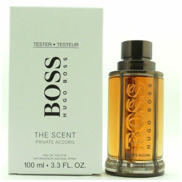 hugo boss the scent private accord tester