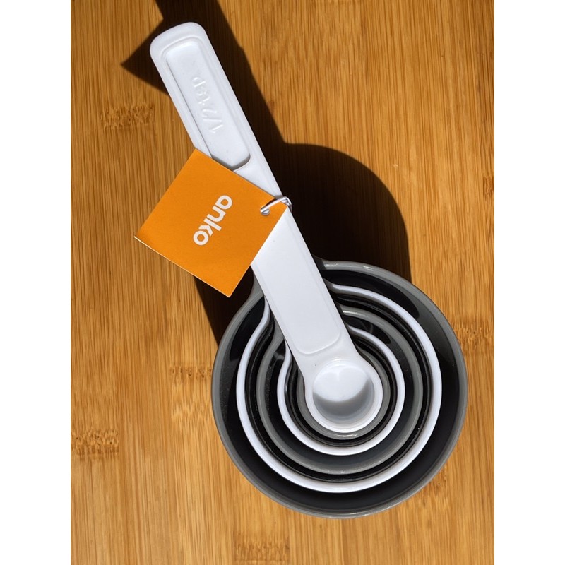 Anko Measuring Cup (Black and Grey) Shopee Malaysia