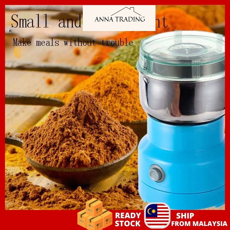 🔥Ready stock🔥 Super Fine Home Use Grinder Blender For Dry Herbs/Spices/Nuts/Beans Small Blender Pengisar Kering Tajam .