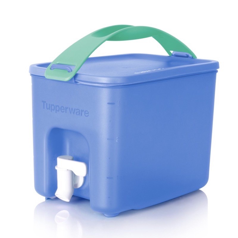 Tupperware Click To Go Beverage Dispenser (1pc) 3.1L