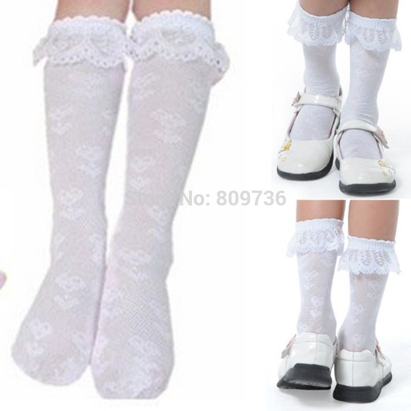 kids lace socks