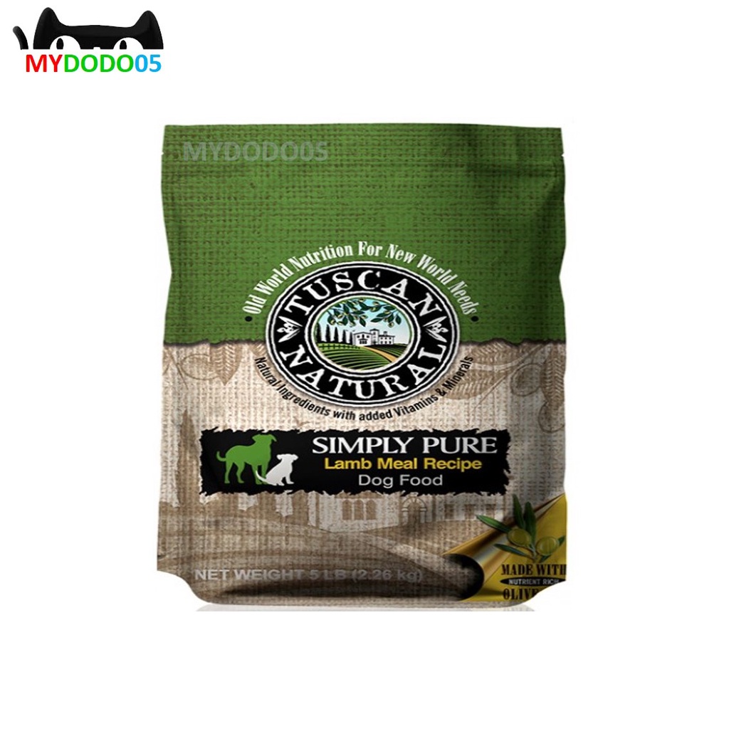 TUSCAN NATURAL SIMPLY PURE LAMB MEAL RECIPE 6.8KG Shopee Malaysia