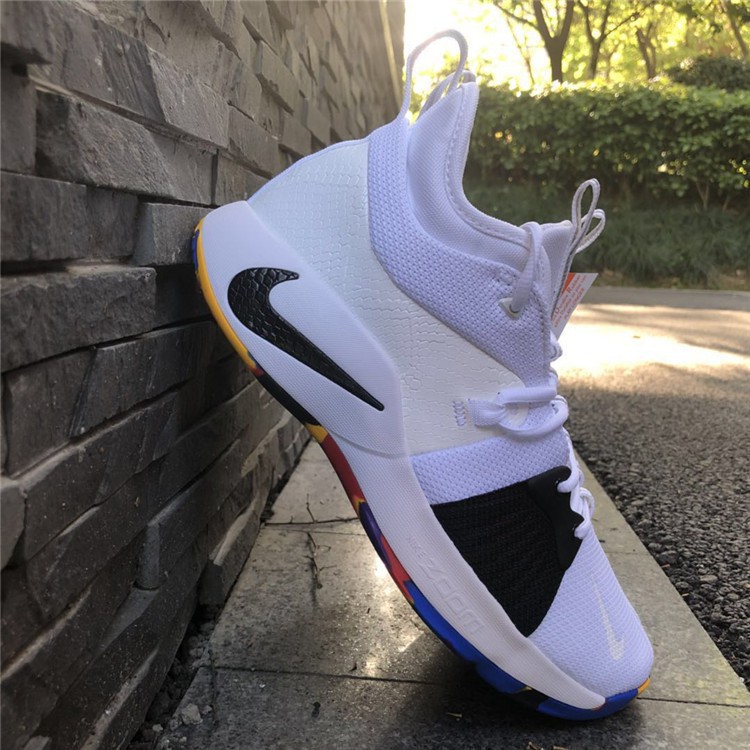 paul george rainbow shoes