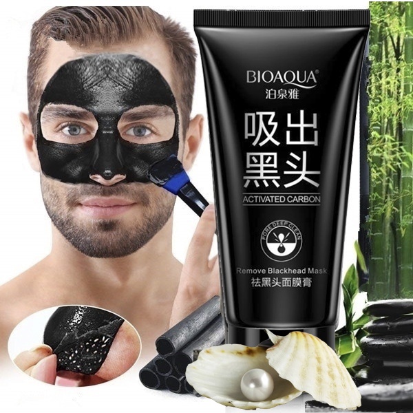 Charcoal Bamboo Black mask BlackMask BlackHead Whitehead Black Head Peel Ance Remover Beauty Clear