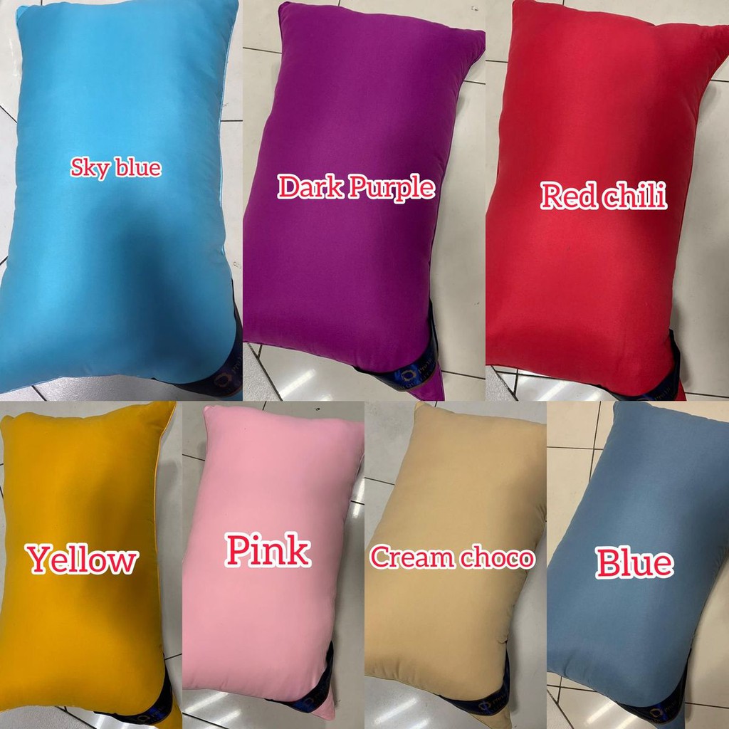 Pillow HQ 5 STAR (SIZE 48CMX74CM) Hotel Bantal Feather Velvet Health Pillow Core Ready Stock!!!