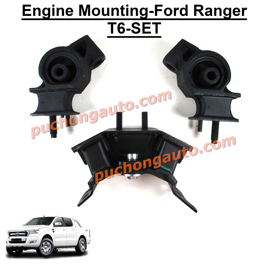 Engine Mounting Ford Ranger T6 2 2 3 2 2012 Bt 50 Pj Pk Auto Manual Transmission 3pcs