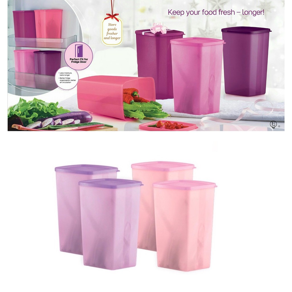 Tupperware Large Square Round 2.0L