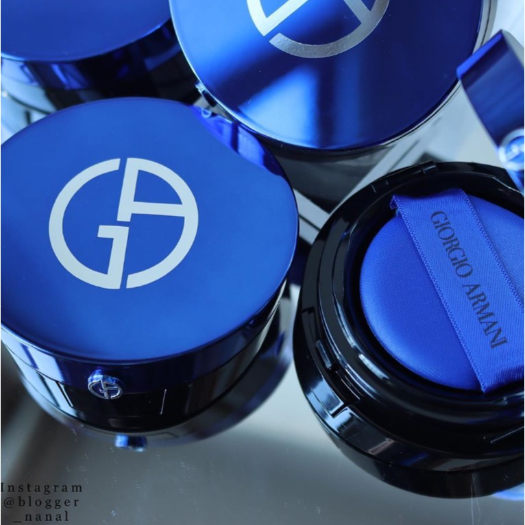 armani cushion foundation blue