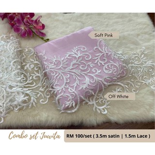 Satin Lace Kain Pasang Songket Prices And Promotions Muslim Fashion Nov 2021 Shopee Malaysia