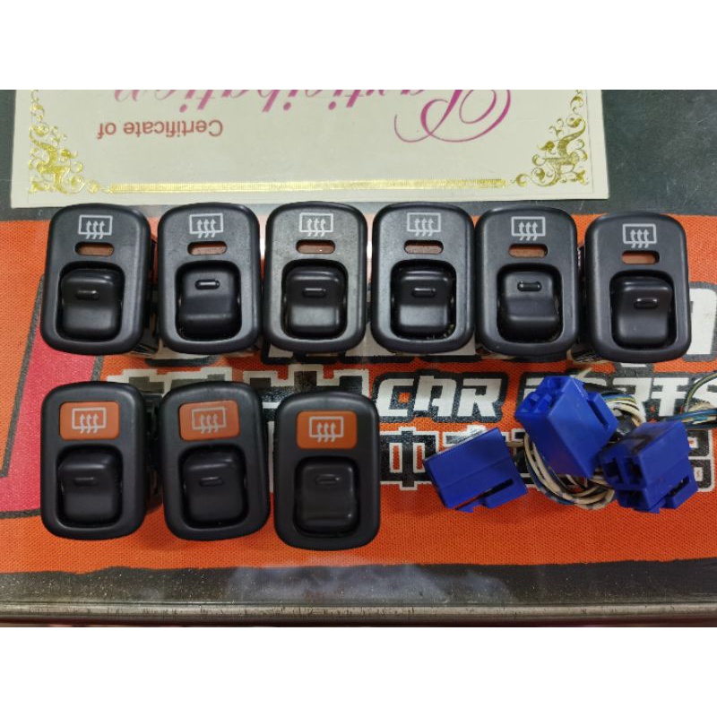 Daihatsu Mira L2 L5 Rear Screen Heater Switch for Perodua Kancil Suis