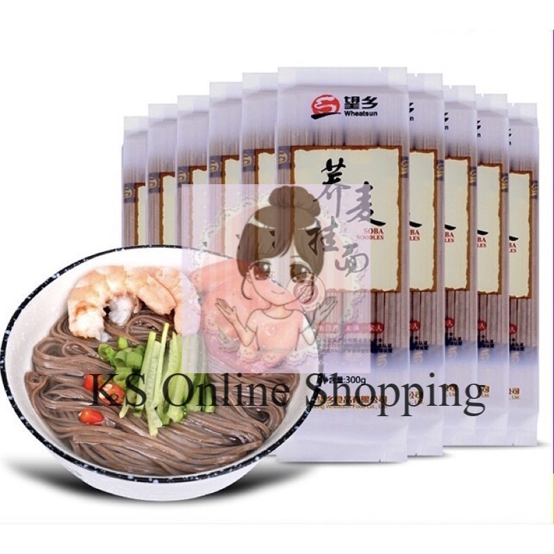 China Wheatsun Noodles Soba Noodles中国望乡荞麦挂面300g Shopee Malaysia