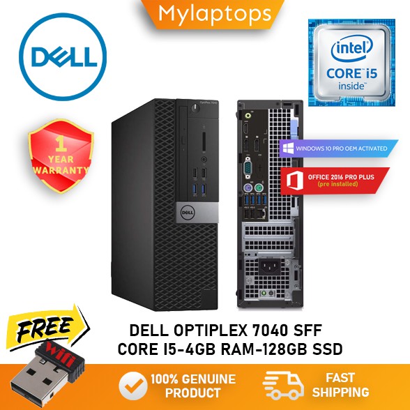 DELL OPTIPLEX 7040 SFF HIGH SPEC [CORE i5-6TH GEN / 64GB RAM DDR4 ...