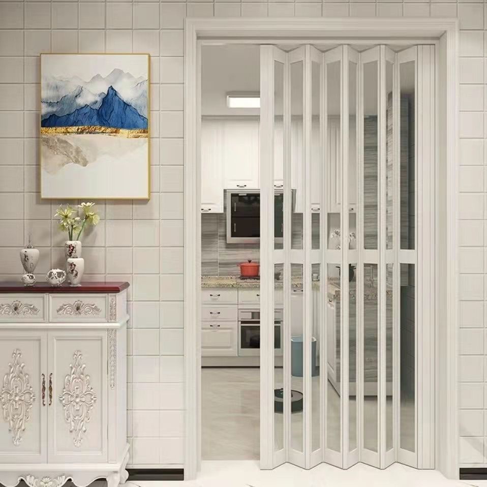☄Pvc Folding Door Of The Kitchen&Backroom Customized products, please ask customer service before purchasing