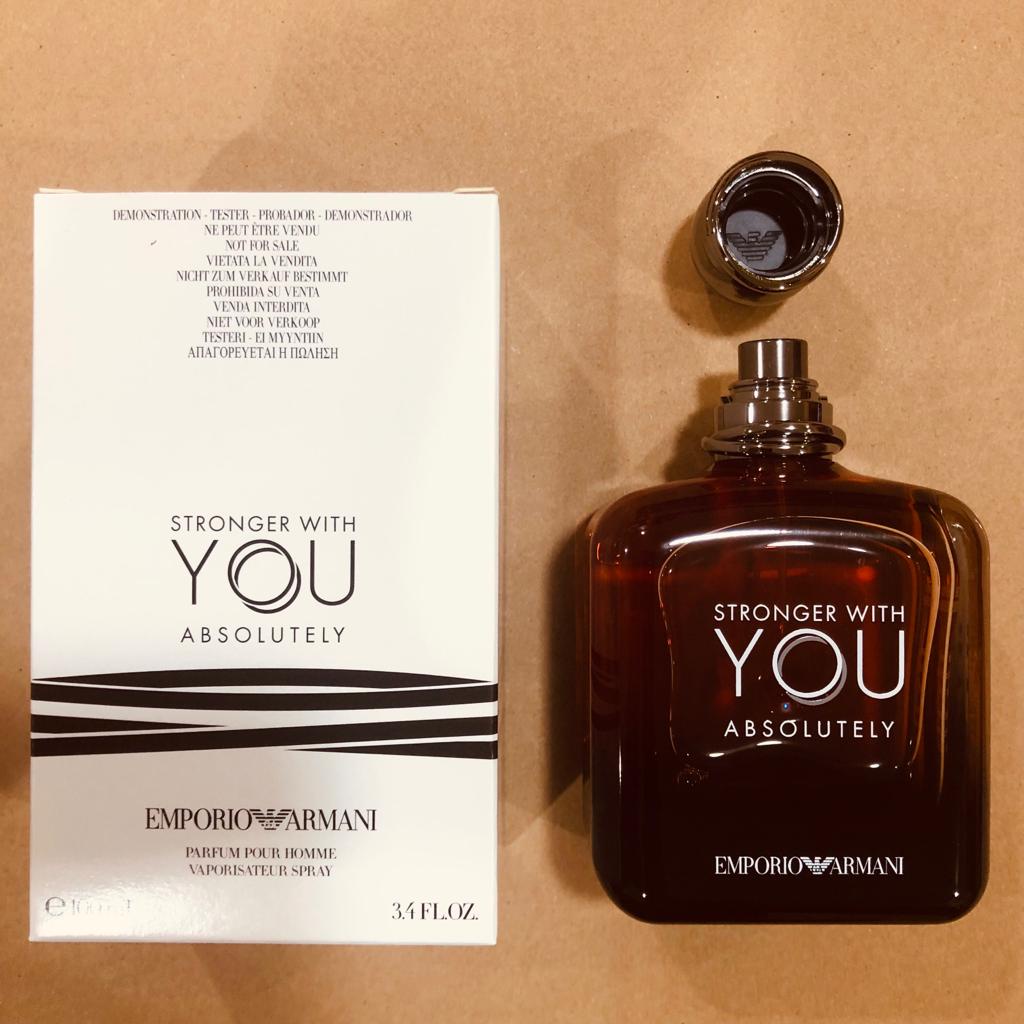 Emporio Armani Stronger With You Absolutely Parfum [Original Perfume Men] |  Shopee Malaysia