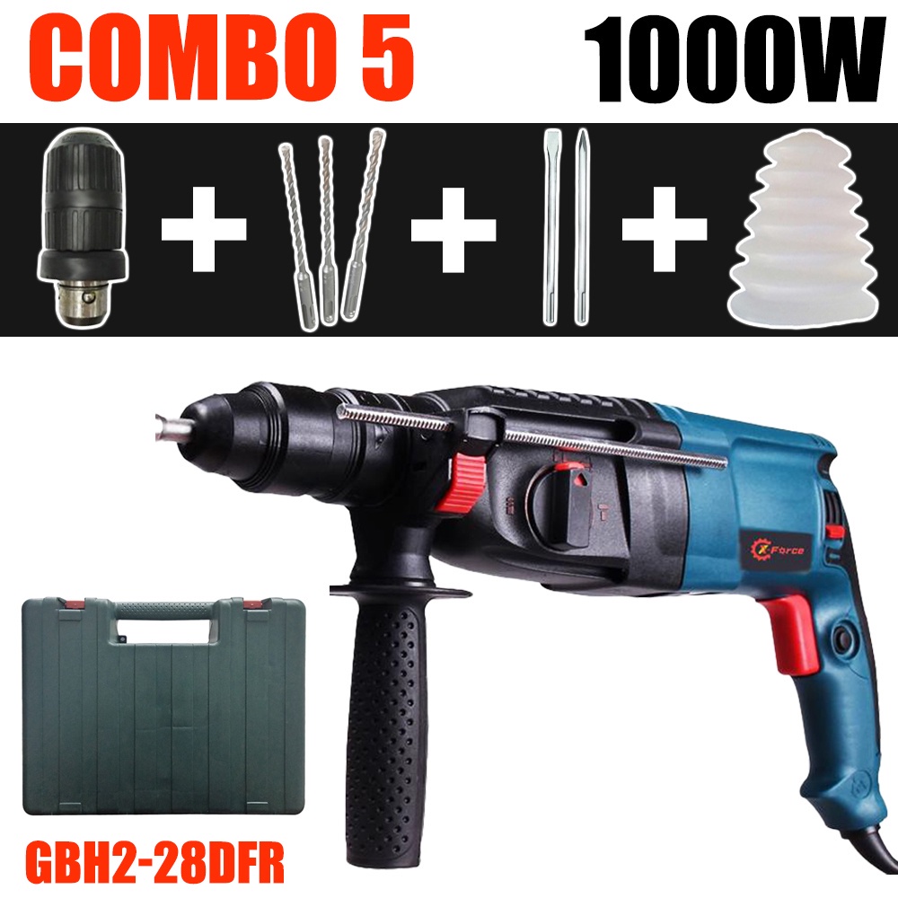 FREE POS 🌹[Local Seller] GBH 2-26 26mm 950W 3 Mode Rotary Hammer Drill GBH 2-28 28mm 1000W Rotary Hammer