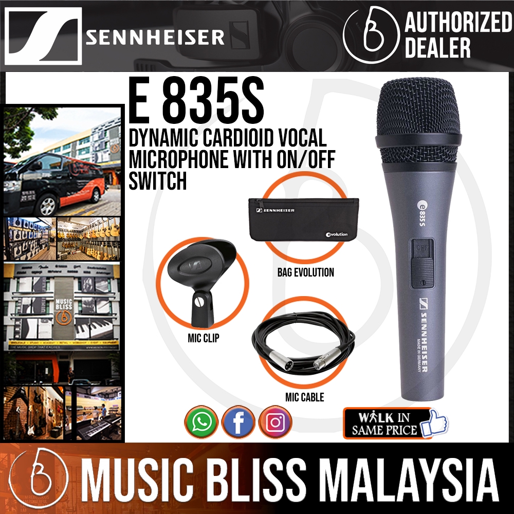 好評受付中 輸入市場オンラインストアSennheiser E 835 Cardioid