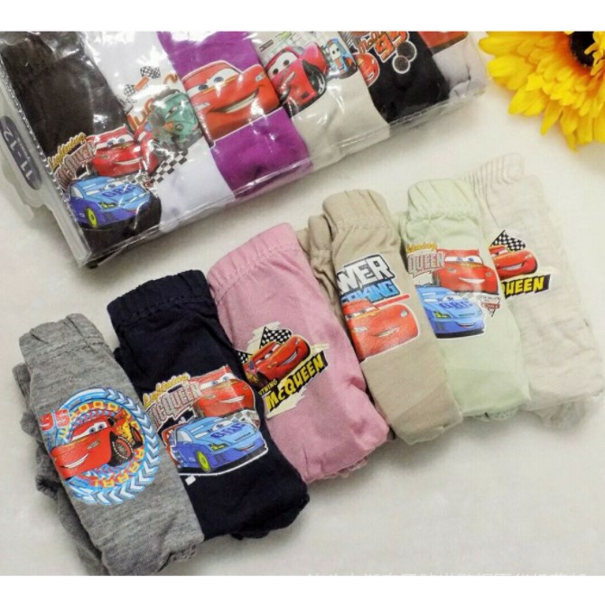 6PCS KIDS UNDERWARE BOY Seluar Dalam Budak Lelaki Children Underware 6pcs Seluar Dalam Budak Cartoon Underwear Boy 6pcs