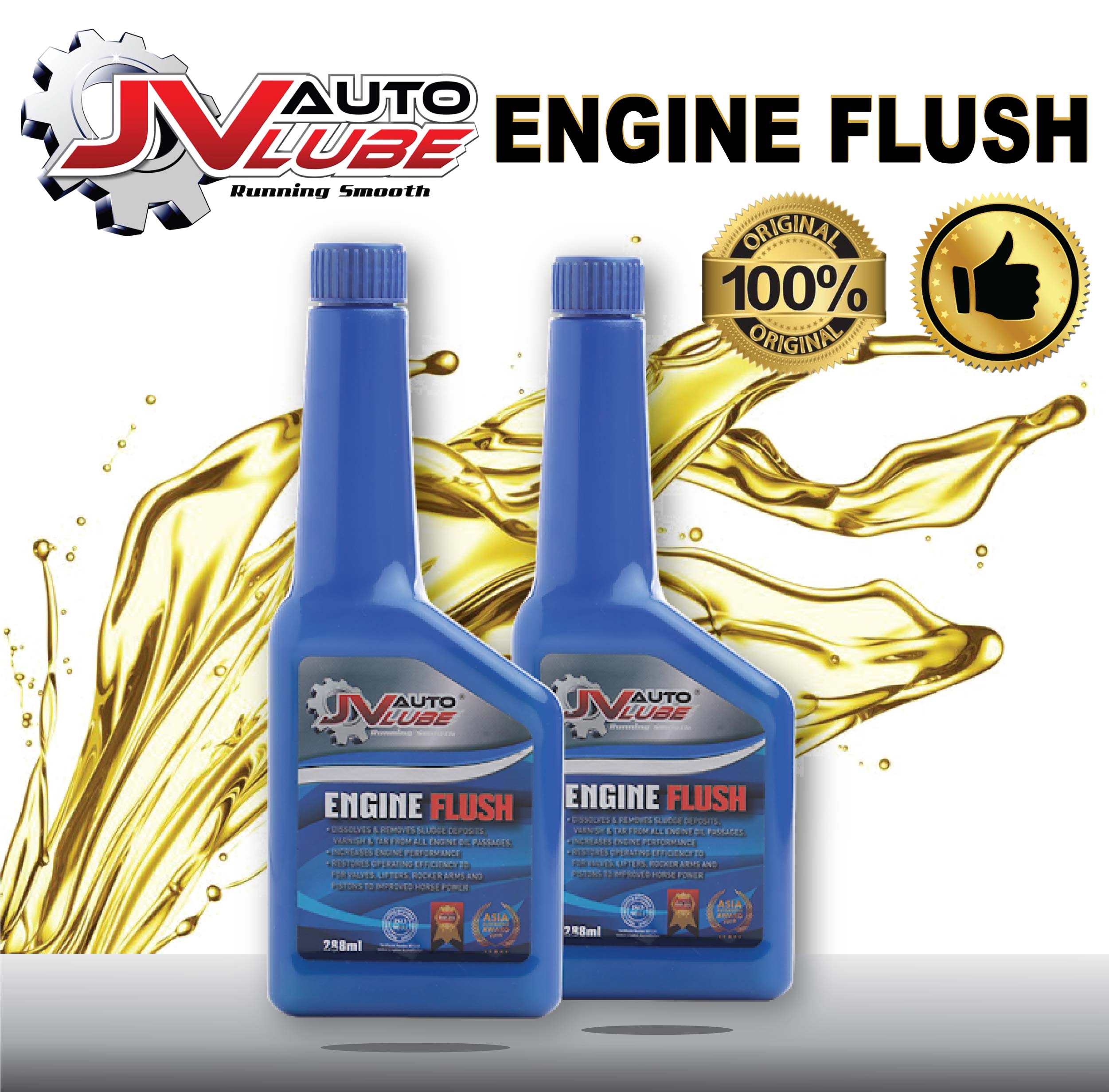 JV Auto Lube -  Engine Flush Original 