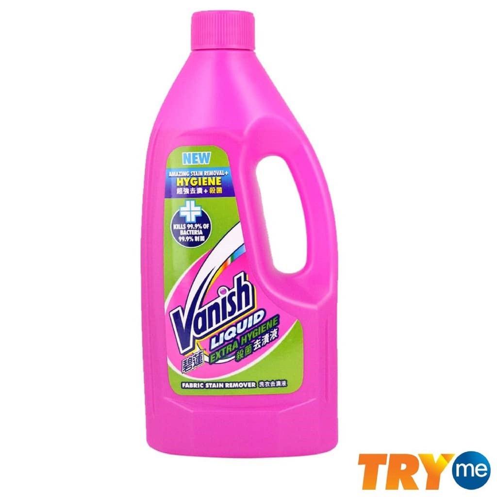 Vanish Extra Hygiene Liquid Fabric Stain Remover 500ml Shopee Malaysia