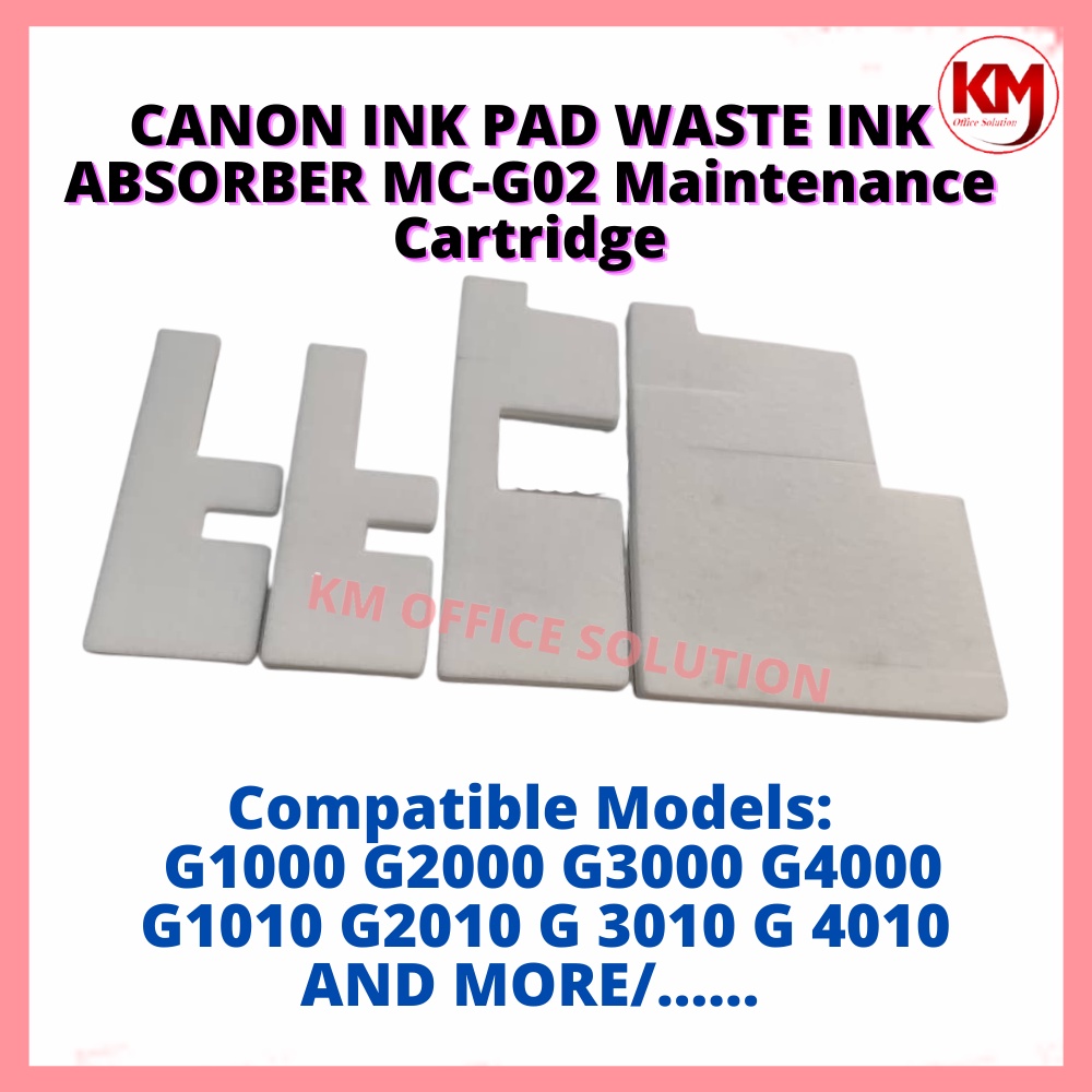 CANON INK PAD WASTE INK ABSORBER MCG02 Maintenance CartridgeCISS Tank