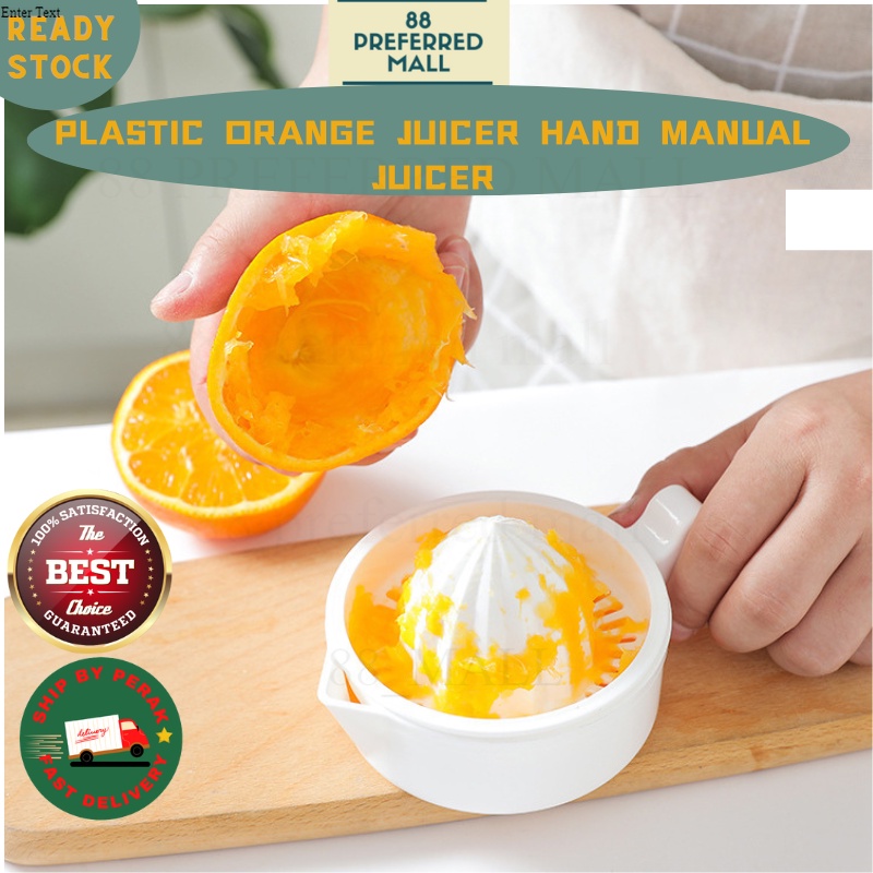 Plastic Orange Juicer Hand Manual Juicer Lemon Juice/Pemerah Jus Oren