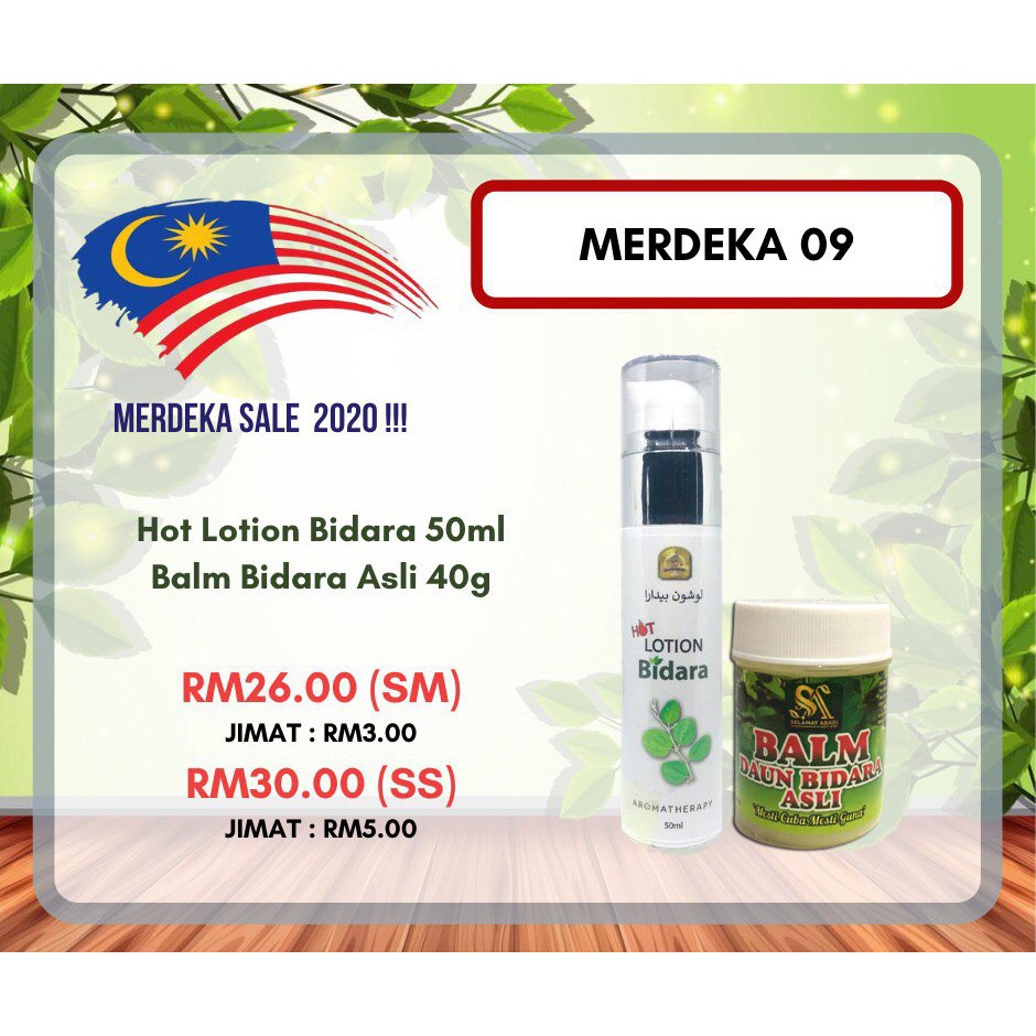 Hot Losyen Bidara & Balm Bidara SAE