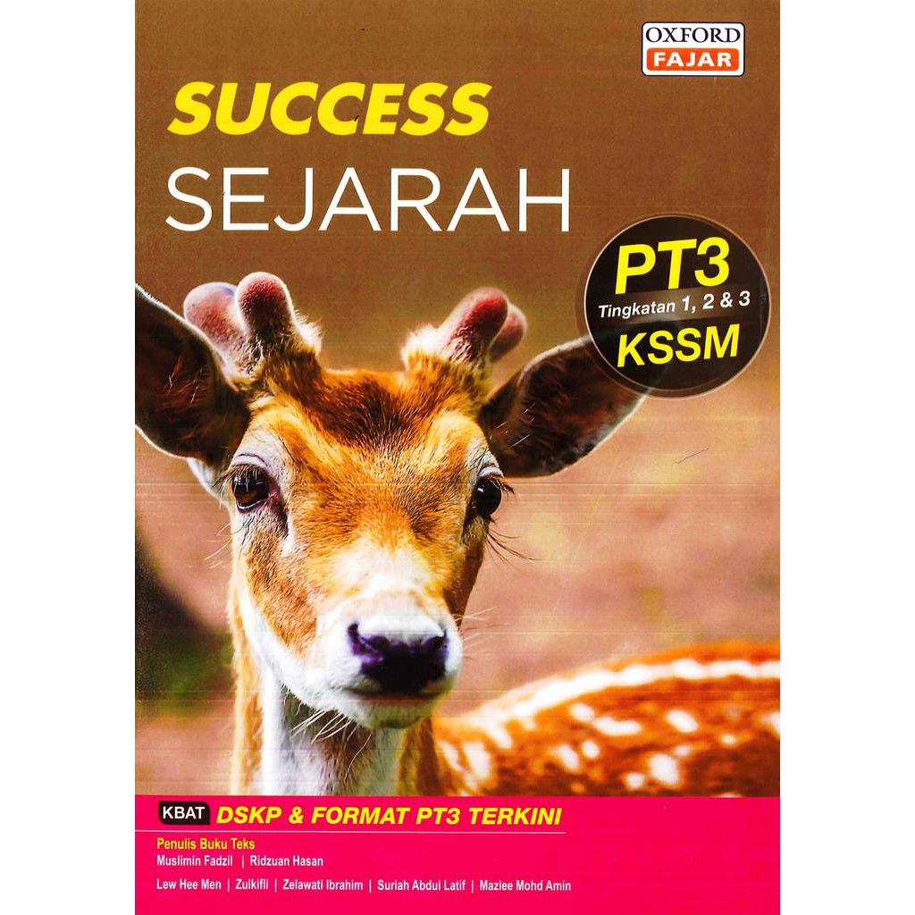 Success Sejarah PT3 KSSM 2019 Format / Buku Rujukan ...