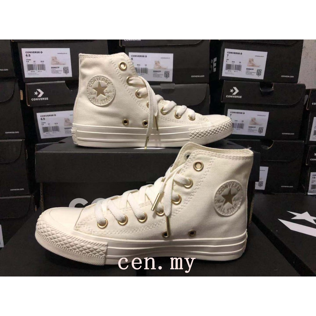 cream high tops