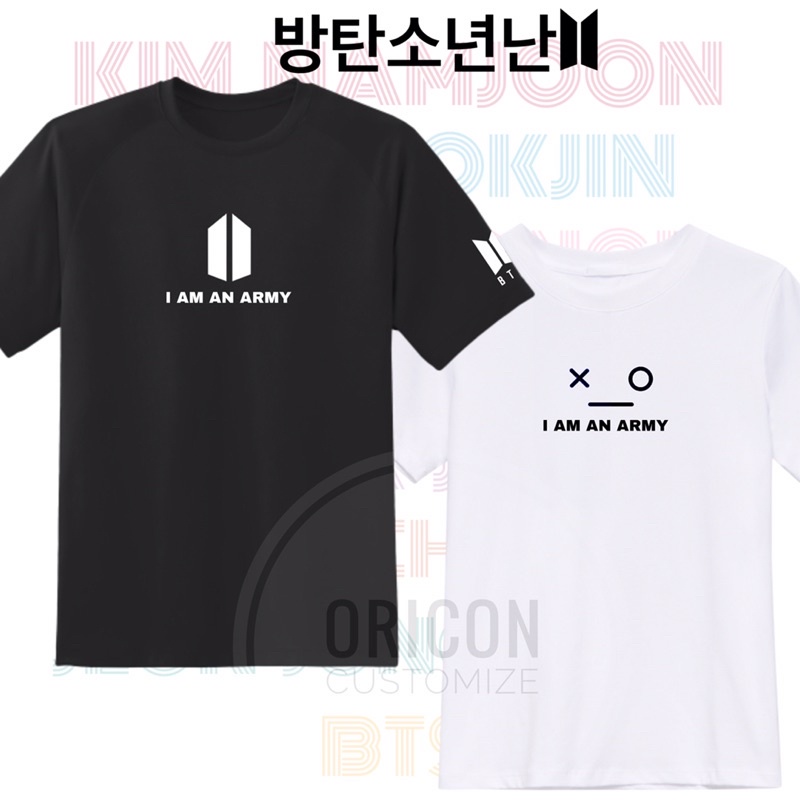 READY STOCK Malaysia Tshirt Cotton Bang tan Boys x Army Korea Kpop