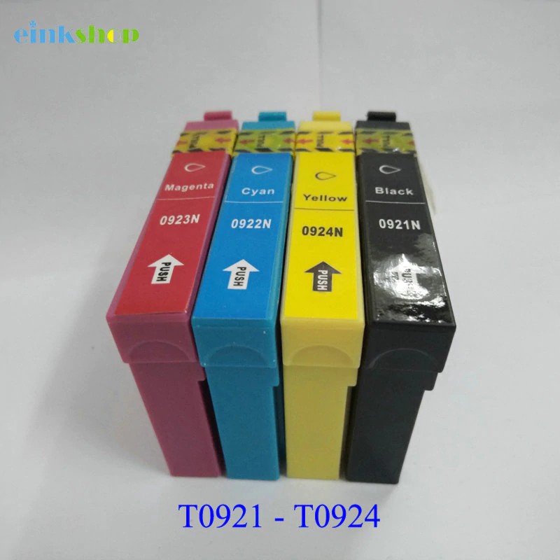 1set T0921 T0924 92n Ink Cartridge For Epson Stylus Cx4300 Tx117 T26 T27 Tx106 Shopee Malaysia