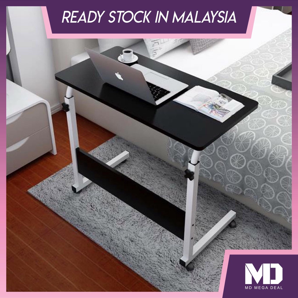 UserHappy Meja / Multifunctional L60/80cm Adjustable Bedside Laptop
