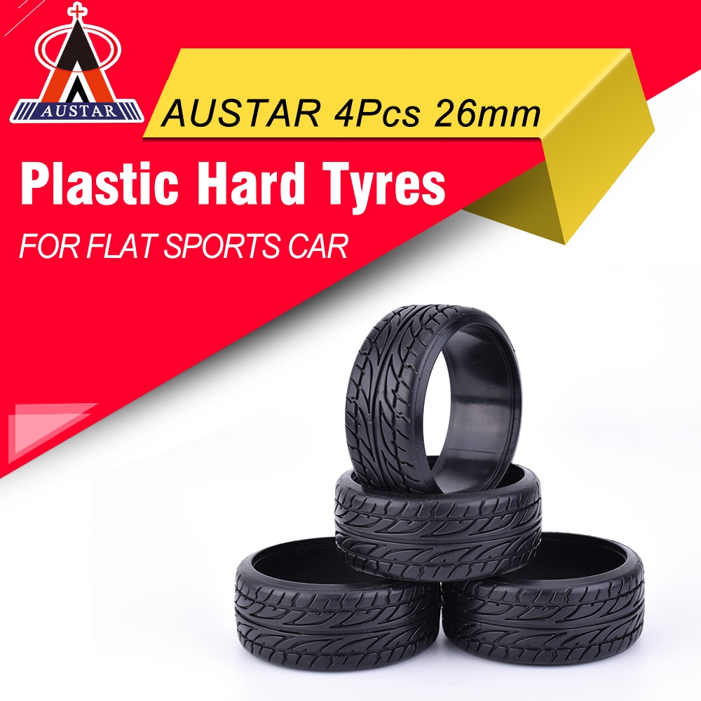 AUSTAR AX-8002 Drift Rubber Tires for RC 1/10 TAMIYA HPI HSP On-Road Racing Car