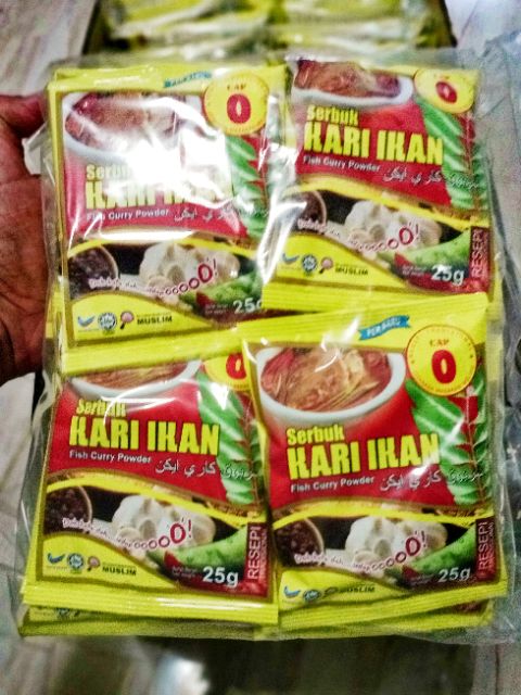 💥[READY STOCK]💥 REMPAH KARI CAP O [ 1bdl x 20pcs x 25g)