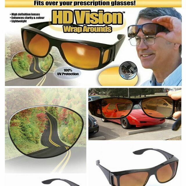 hd vision wraparounds wrap around sunglasses